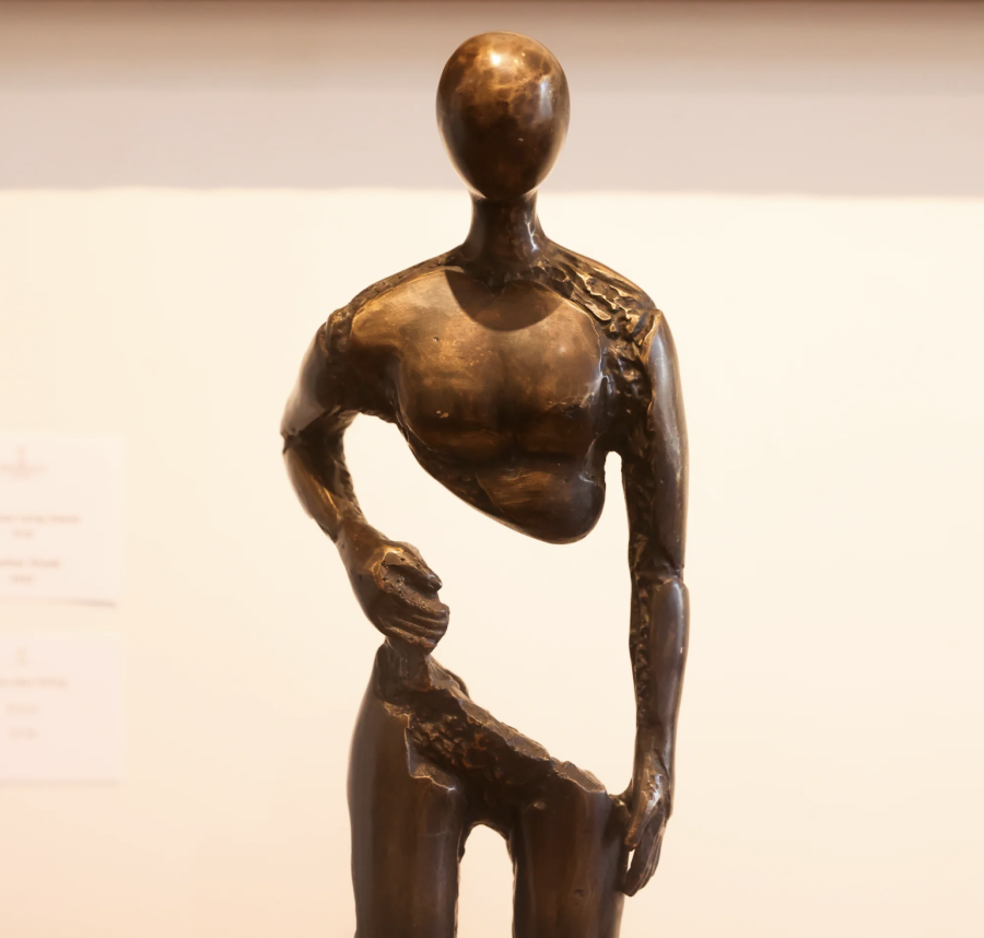 Abstract Man Statue